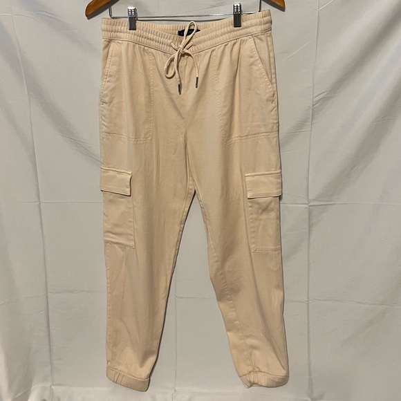 SOLD!! M Banana Republic cotton modal blend draw waist jogger pants - Picture 2 of 11